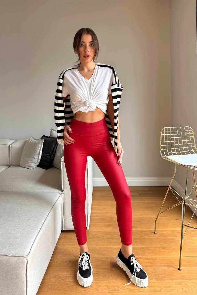 Women's High Waisted Fleece Lined Slimming Leggings (Clearance Item)