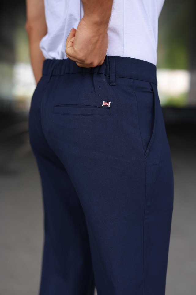 Erkek Beli Lastikli Baggy Pantolon