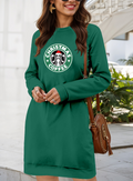 Women's Long-Sleeved Crew Neck Viscose Two-Yarn Blouse