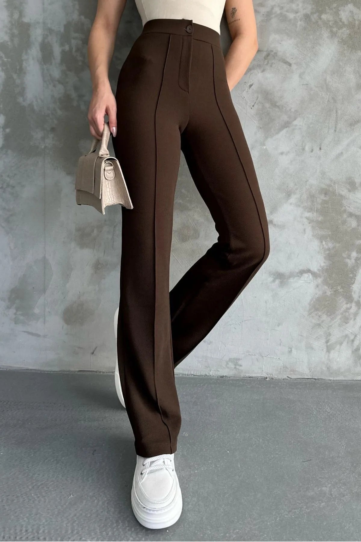 Women's New Season High Waist Four-Season Palazzo Trousers