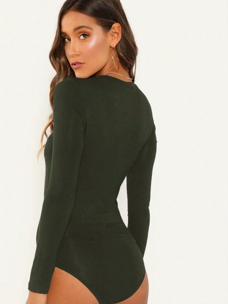 Sandy Kumaş Bodysuit