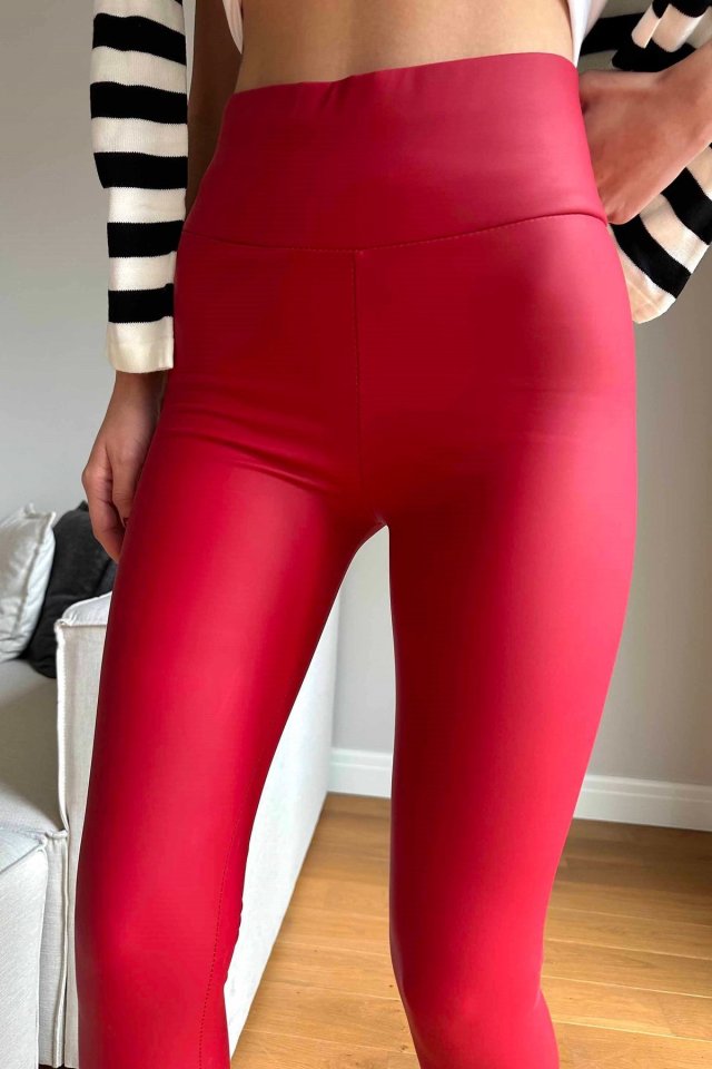 Women's High Waisted Fleece Lined Slimming Leggings (Clearance Item)