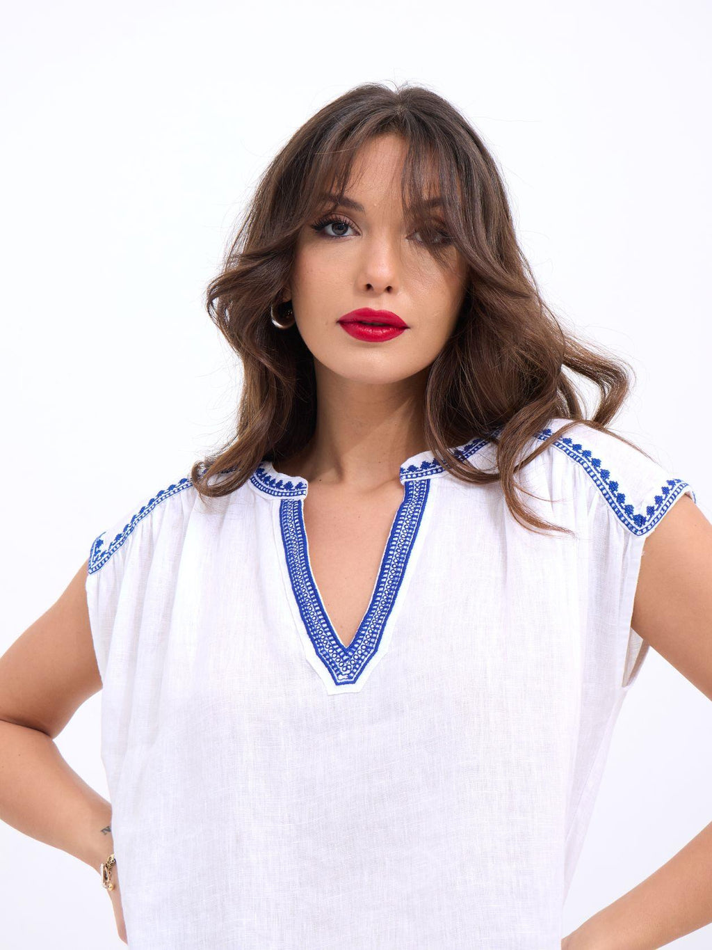7162 BLOUSE-WHITE