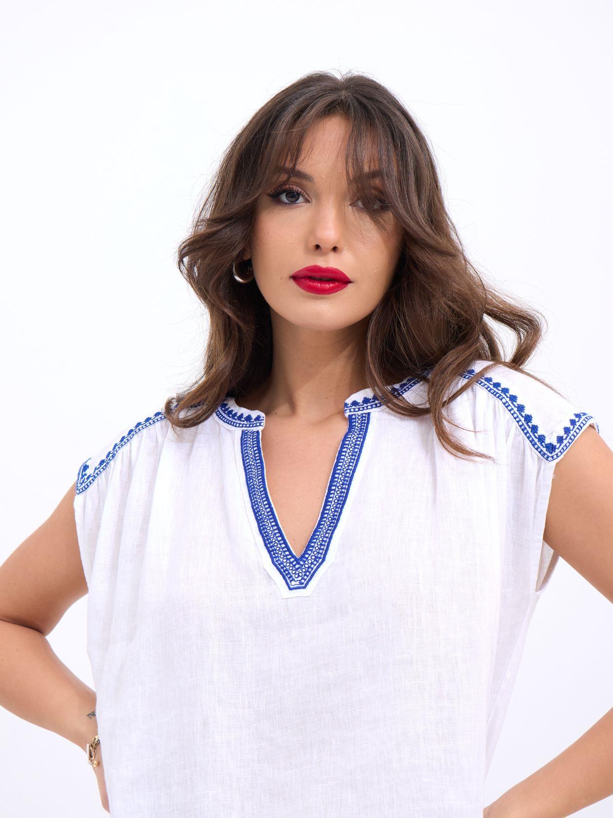 7162 BLOUSE-WHITE