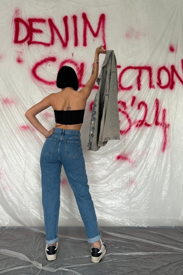 Mavi Boru Paça Jeans Pantolon