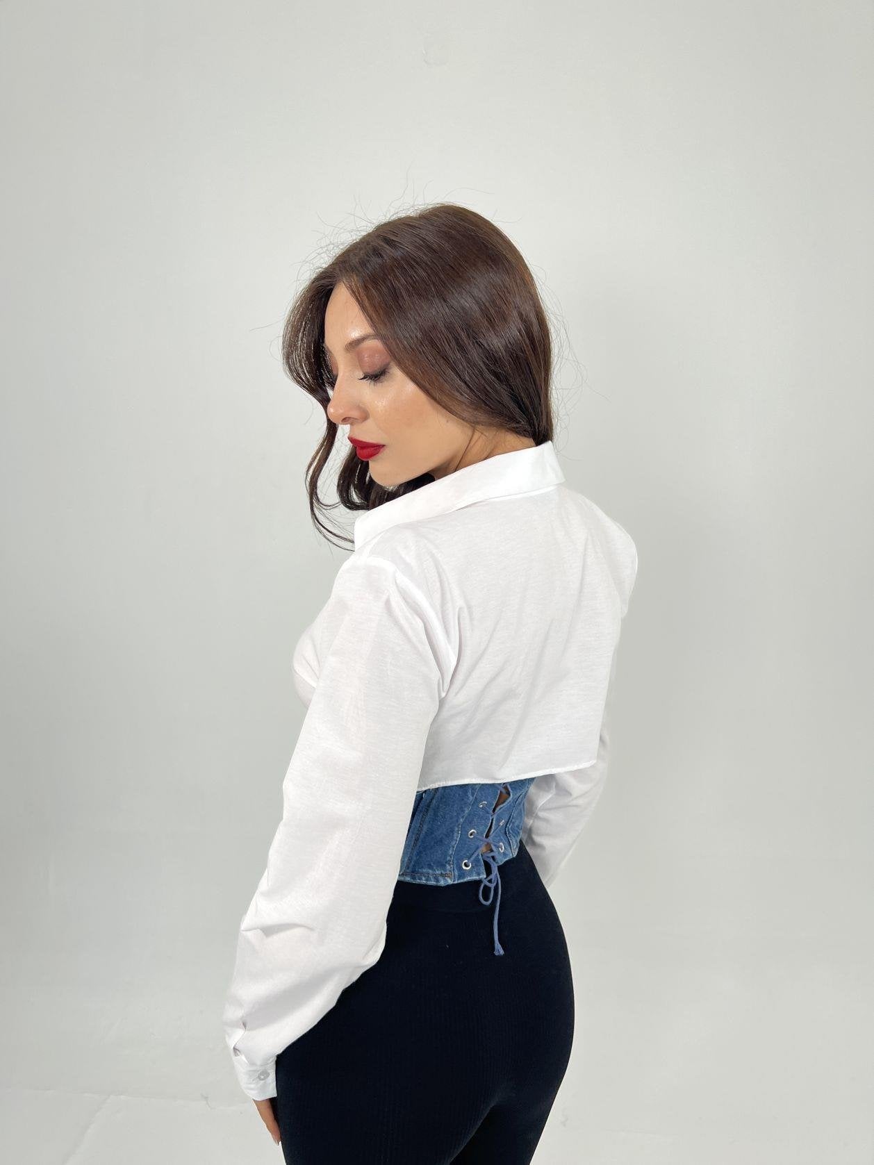 6963 GÖMLEK-BEYAZ