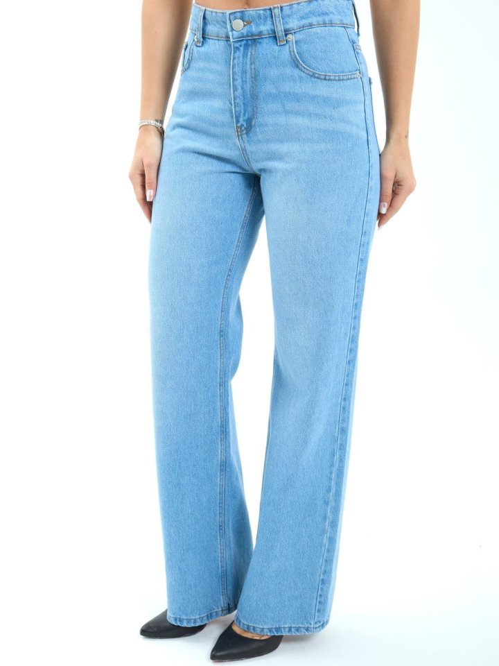 7044 KOT PANTOLON-MAVİ
