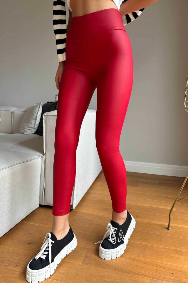 Women's High Waisted Fleece Lined Slimming Leggings (Clearance Item)