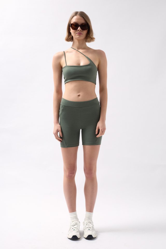 Crisscross Strap Bra