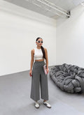 230g Poly Viscose Full Lycra Trousers with Metal Buckle Accessory