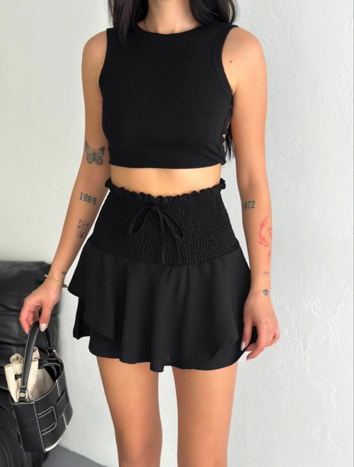 Aerobin Skort - Black
