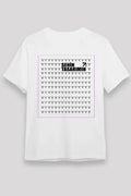 Arka 24/1 Düz Oversize T-shirt - Beyaz
