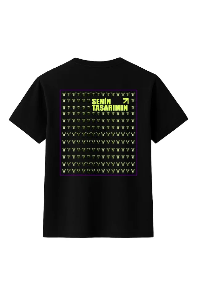 Arka Çocuk Basic Tshirt - Siyah