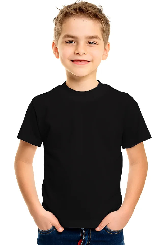 Arka Çocuk Basic Tshirt - Siyah