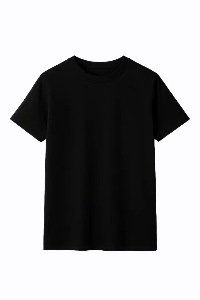 Arka Çocuk Basic Tshirt - Siyah
