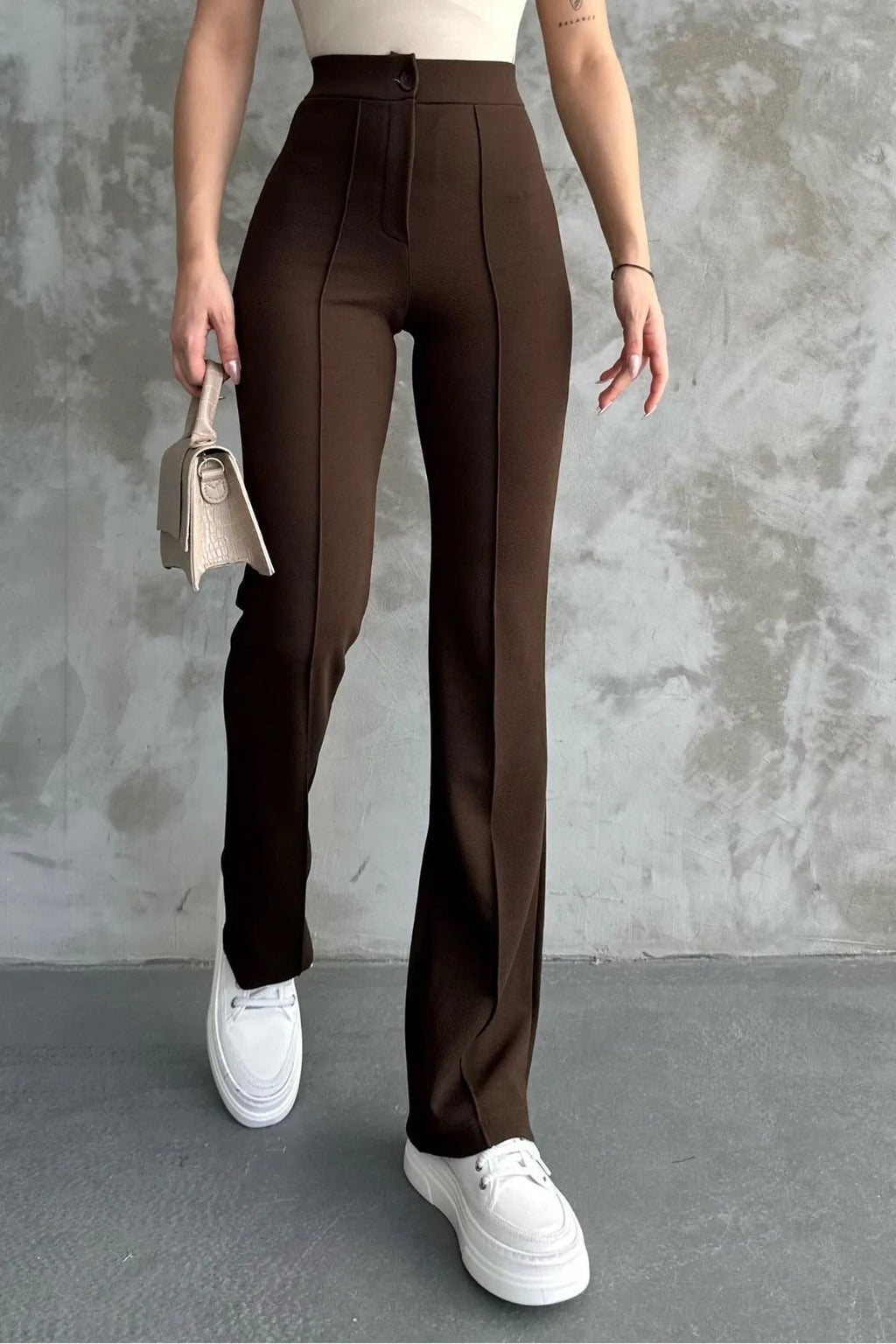 Women's New Season High Waist Four-Season Palazzo Trousers