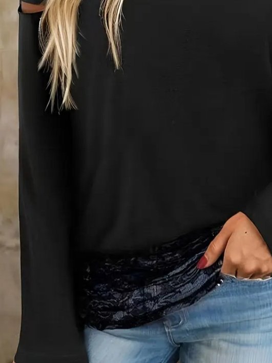 Kadın Uzun Lazer Kesik Detaylı Askılı Viskon Iki Iplik Bluz