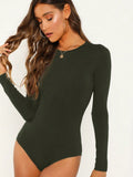 Sandy Kumaş Bodysuit