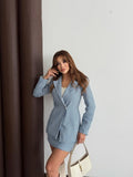 Women's Houndstooth Belted, Lined Padded Jacket 3-Piece Set