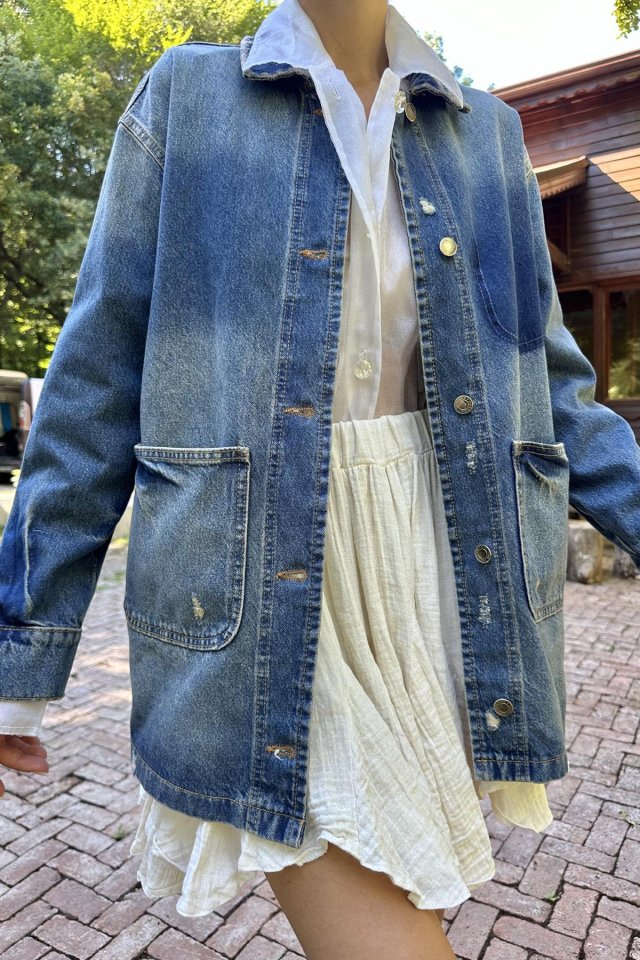 Mavi Vintage Kot Ceket