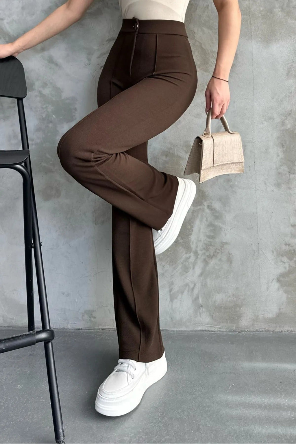 Women's New Season High Waist Four-Season Palazzo Trousers